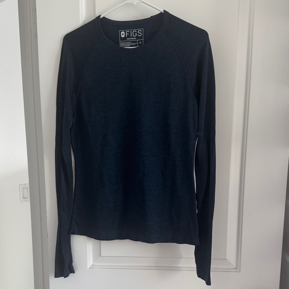 Figs Midnight Long Sleeve Top